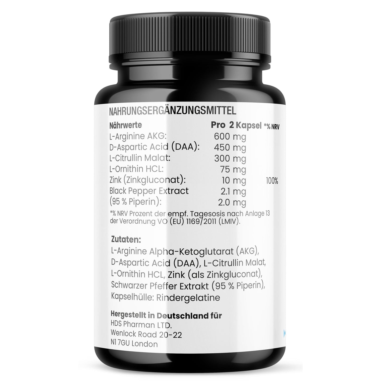 T5 Pharma, VasoMax Vegan – Energieformel für Männer ab 40